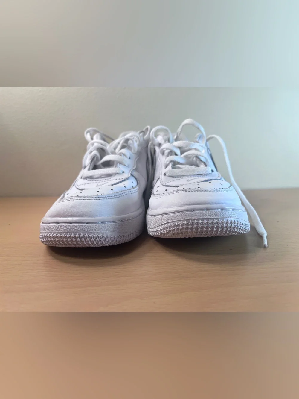 Nike Air Force 1 Low White Youth Shoes Size 2Y - 314193-117